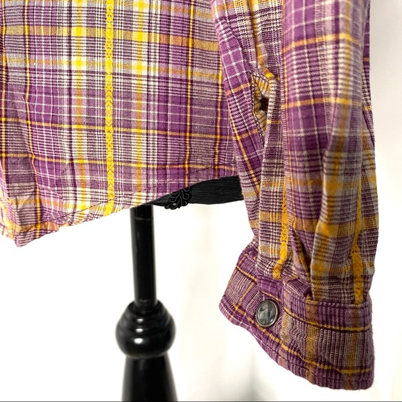 Woolrich Pearl Snap Long Sleeve Plaid Shirt - Picture 10 of 12
